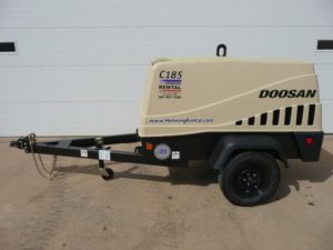 Doosan Air Compressor 185 CFM Deisal