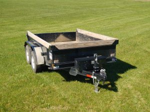 3 Yard, Electric Brake Dump Trailer