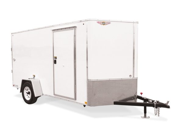 12', Electric Brake Enclosed Trailer