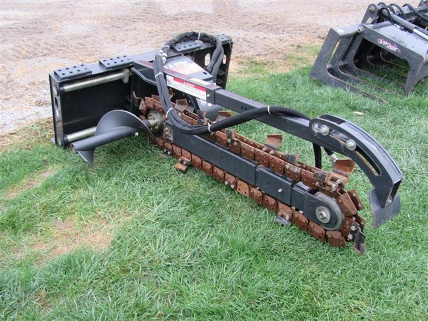 SkidLoader Trencher Attachment Henning Rental