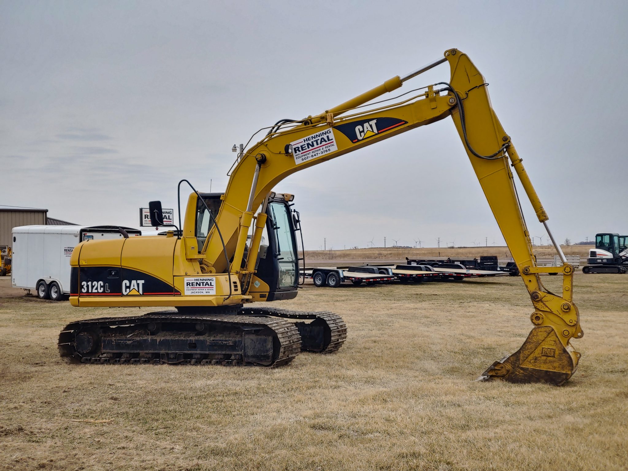 312CL Cat Excavator Henning Rental
