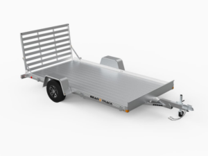 12' 2,190 GVWR Bumper-Tow Aluminum Utility Trailer