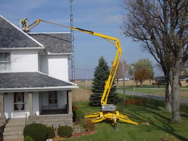 BilJax 55′ Electric Towable Boom Lift