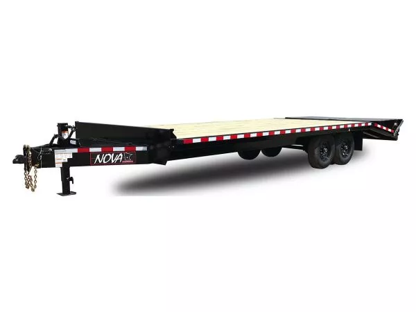 19', Electrick Brake Deckover Trailer